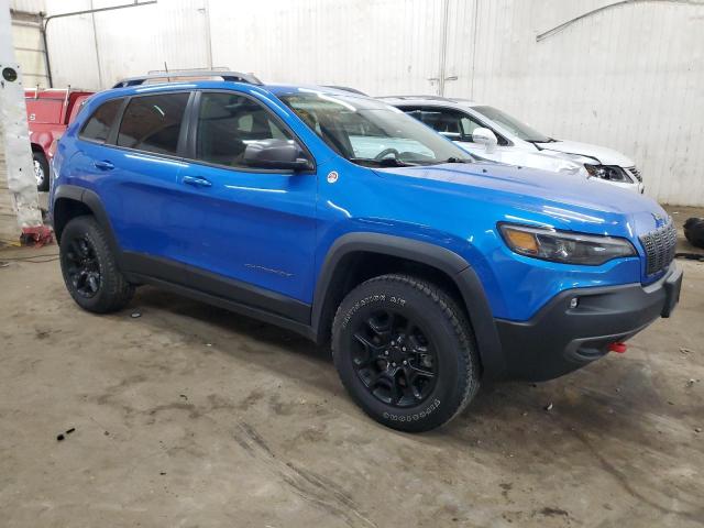 1C4PJMBX4KD478219 - 2019 JEEP CHEROKEE TRAILHAWK BLUE photo 4