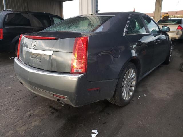 1G6DL5EG3A0110492 - 2010 CADILLAC CTS PERFORMANCE COLLECTION GRAY photo 4