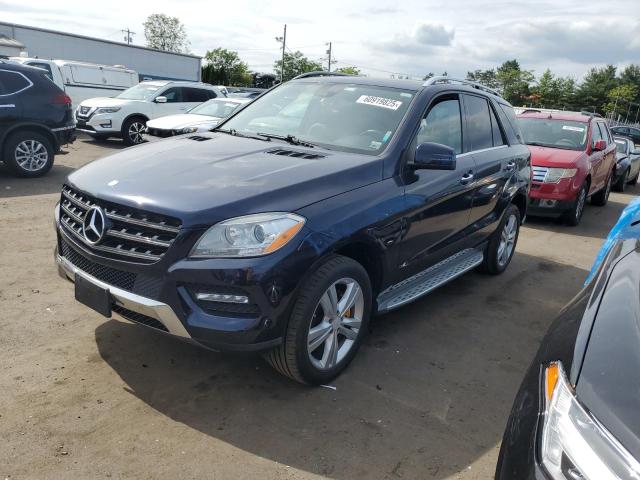 4JGDA5HB7EA376418 - 2014 MERCEDES-BENZ ML 350 4MATIC BLUE photo 1