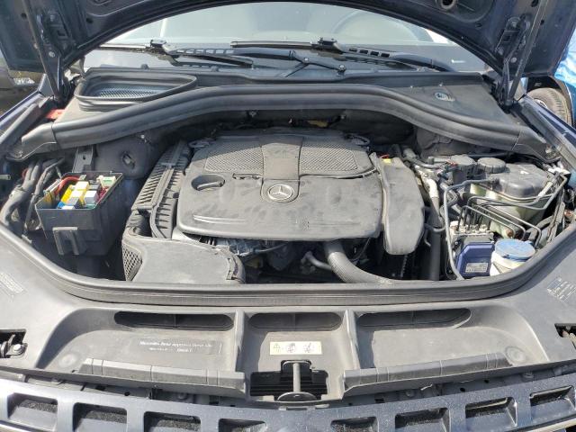 4JGDA5HB7EA376418 - 2014 MERCEDES-BENZ ML 350 4MATIC BLUE photo 12