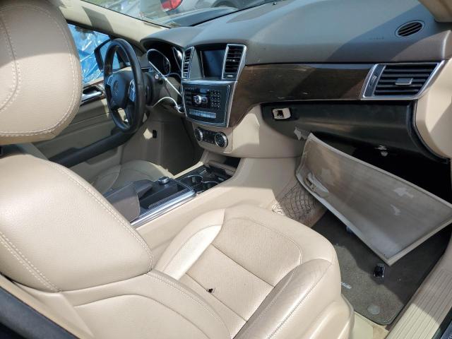 4JGDA5HB7EA376418 - 2014 MERCEDES-BENZ ML 350 4MATIC BLUE photo 8