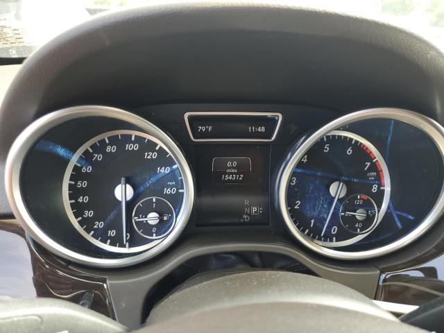 4JGDA5HB7EA376418 - 2014 MERCEDES-BENZ ML 350 4MATIC BLUE photo 9