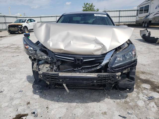 1HGCR2F87EA071341 - 2014 HONDA ACCORD EXL TAN photo 5