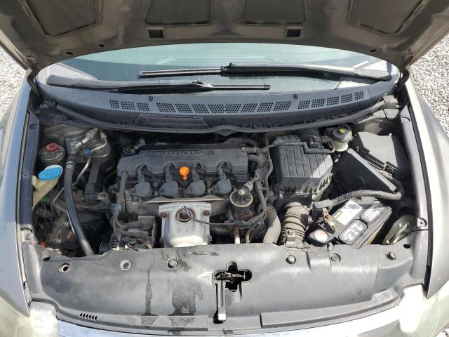 1HGFA16846L041458 - 2006 HONDA CIVIC EX GRAY photo 11