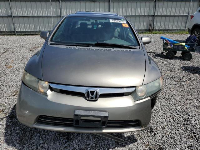 1HGFA16846L041458 - 2006 HONDA CIVIC EX GRAY photo 5