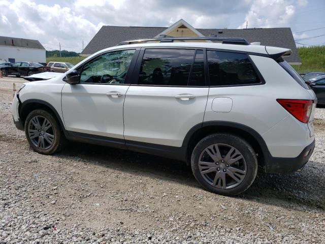 5FNYF8H56MB035150 - 2021 HONDA PASSPORT EXL WHITE photo 2