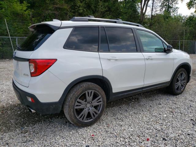 5FNYF8H56MB035150 - 2021 HONDA PASSPORT EXL WHITE photo 3