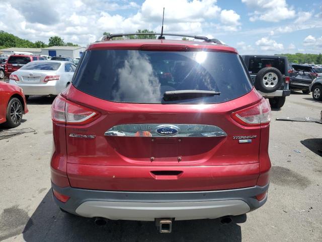 1FMCU9J99FUC57030 - 2015 FORD ESCAPE TITANIUM RED photo 6