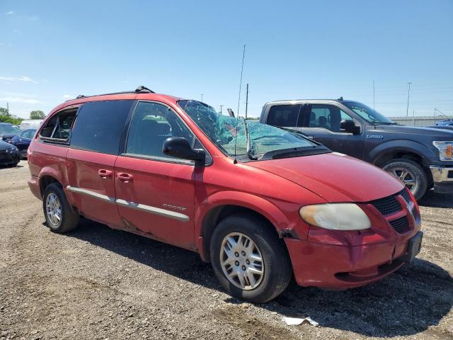 2B4GP44R71R153568 - 2001 DODGE GRAND CARA SPORT MAROON photo 4