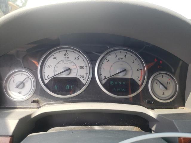 2A8HR54P58R609849 - 2008 CHRYSLER TOWN & COU TOURING SILVER photo 9