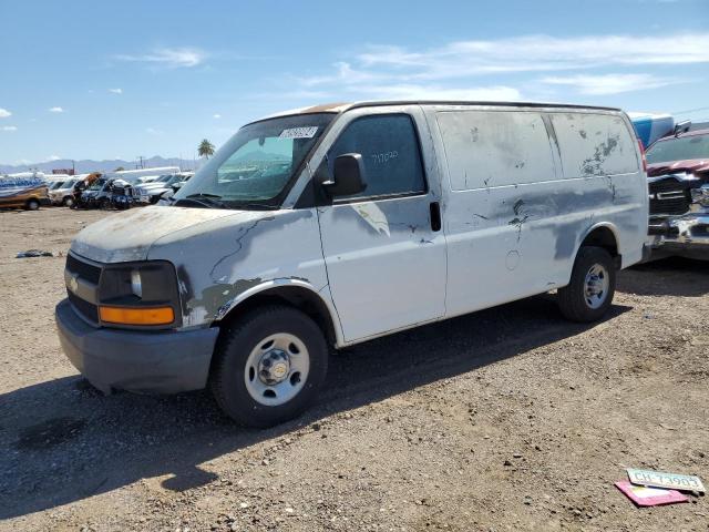 1GCGG25V931153503 - 2003 CHEVROLET EXPRESS G2 WHITE photo 1