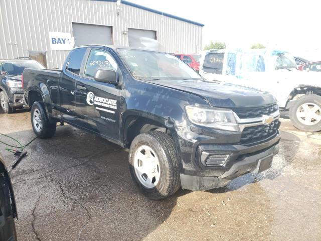 1GCHSBEAXM1158517 - 2021 CHEVROLET COLORADO BLACK photo 4