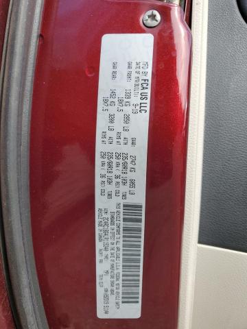 2C4RC1BG4LR115340 - 2020 CHRYSLER PACIFICA TOURING L BURGUNDY photo 13