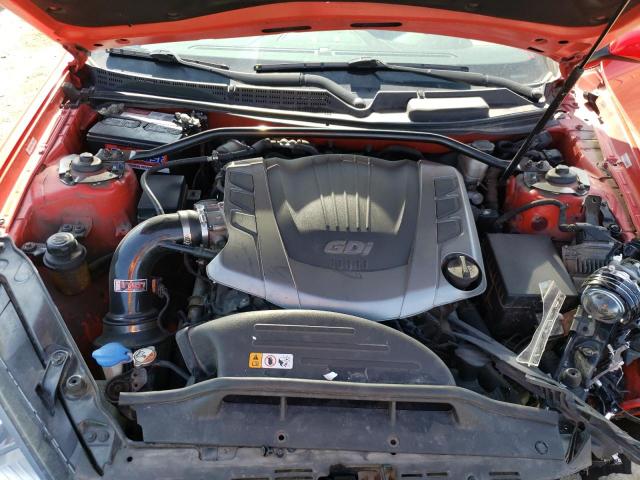 KMHHU6KJ2FU122193 - 2015 HYUNDAI GENESIS CO 3.8L RED photo 11