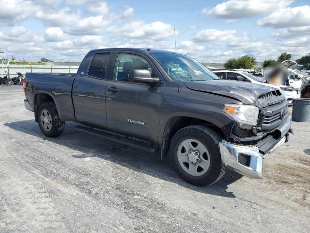 5TFRM5F12EX071904 - 2014 TOYOTA TUNDRA DOUBLE CAB SR/SR5 GRAY photo 4