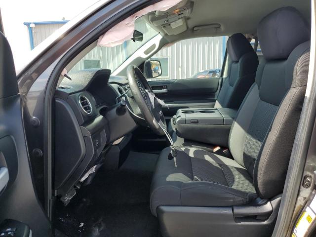 5TFRM5F12EX071904 - 2014 TOYOTA TUNDRA DOUBLE CAB SR/SR5 GRAY photo 7
