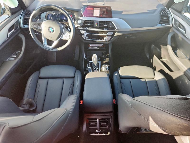 5UXTY3C01M9H97221 - 2021 BMW X3 SDRIVE30I WHITE photo 8