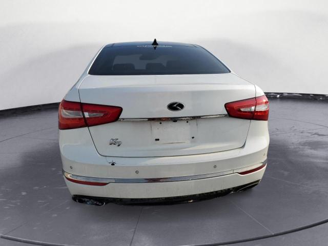 KNALN4D70F5185494 - 2015 KIA CADENZA PREMIUM WHITE photo 6