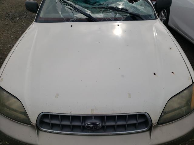 4S3BH675337608564 - 2003 SUBARU LEGACY OUTBACK AWP 白色 照片 7