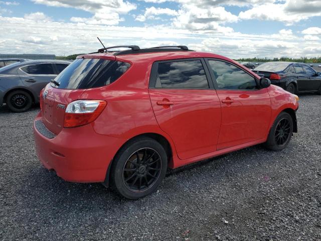 2T1LE4EE8CC021666 - 2012 TOYOTA COROLLA MA S RED photo 3