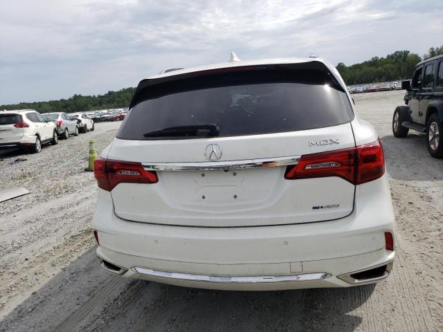 5J8YD7H75KL001181 - 2019 ACURA MDX SPORT HYBRID ADVANCE WHITE photo 6