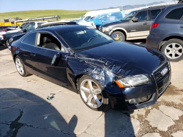 WAUDK78T49A057714 - 2009 AUDI A5 QUATTRO BLACK photo 4