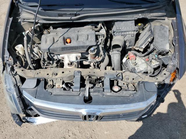 2HGFB2F91CH015081 - 2012 HONDA CIVIC EXL SILVER photo 11