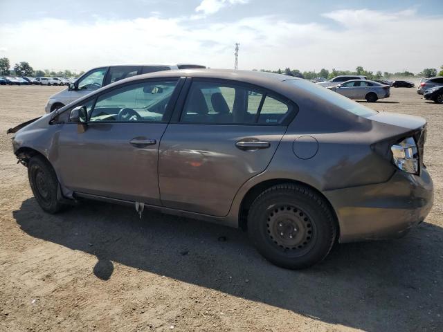 2HGFB2F91CH015081 - 2012 HONDA CIVIC EXL SILVER photo 2