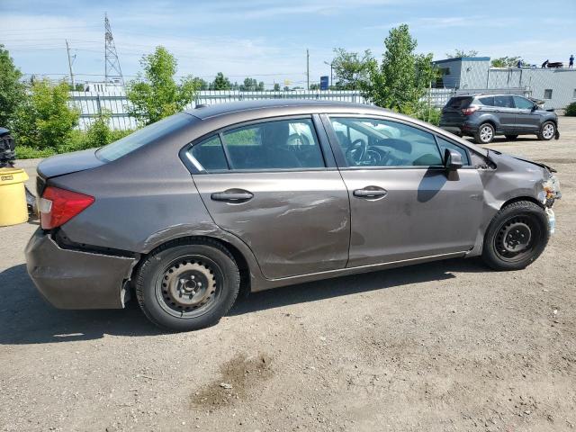 2HGFB2F91CH015081 - 2012 HONDA CIVIC EXL SILVER photo 3