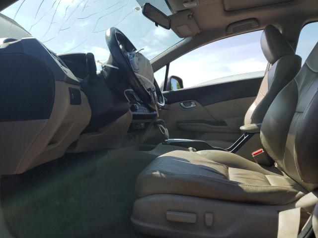 2HGFB2F91CH015081 - 2012 HONDA CIVIC EXL SILVER photo 7