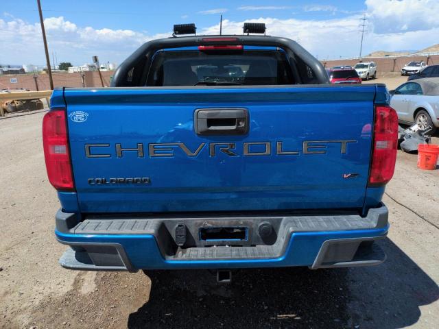 1GCGSCEN6N1321671 - 2022 CHEVROLET COLORADO LT BLUE photo 6