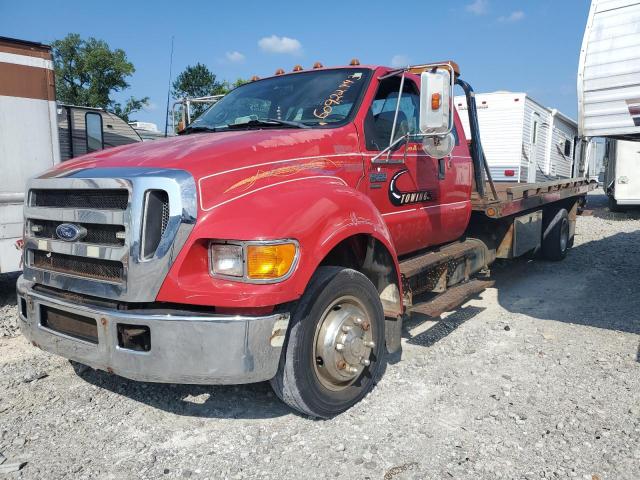 3FRNX65NX4V682412 - 2004 FORD F650 SUPER DUTY RED photo 1