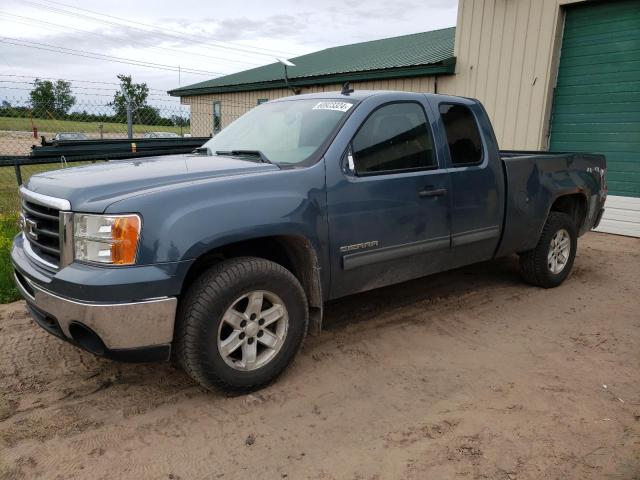 1GTSKVE35AZ270308 - 2010 GMC SIERRA K1500 SLE TEAL photo 1