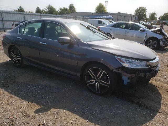 1HGCR3F93GA034529 - 2016 HONDA ACCORD TOURING GRAY photo 4