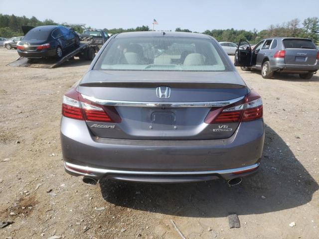 1HGCR3F93GA034529 - 2016 HONDA ACCORD TOURING GRAY photo 6