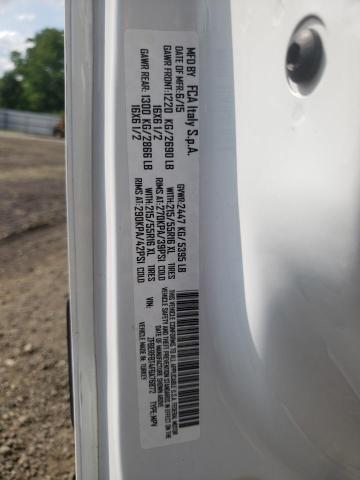 ZFBERFBT4F6A76872 - 2015 RAM PROMASTER SLT WHITE photo 12