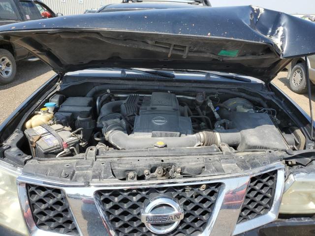 5N1AR18W15C757595 - 2005 NISSAN PATHFINDER LE BLACK photo 12