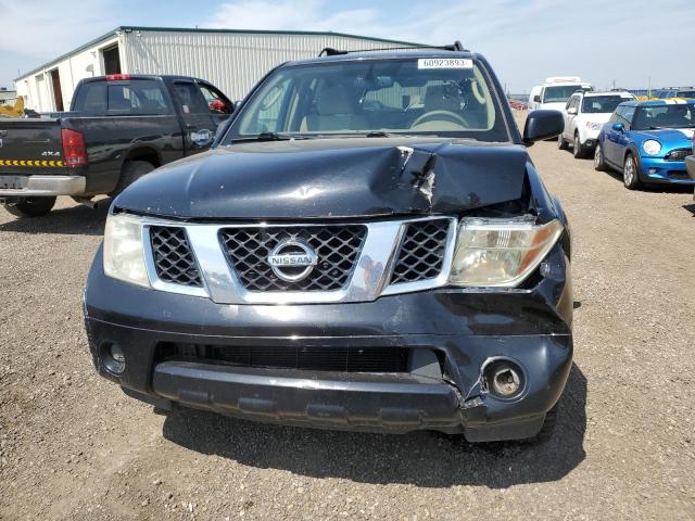 5N1AR18W15C757595 - 2005 NISSAN PATHFINDER LE BLACK photo 5