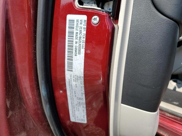 2C4RC1BG2LR283655 - 2020 CHRYSLER PACIFICA TOURING L BURGUNDY photo 13