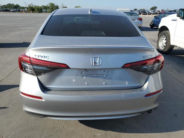 2HGFE2F50PH516196 - 2023 HONDA CIVIC SPORT ვერცხლისფერი ფოტო 6