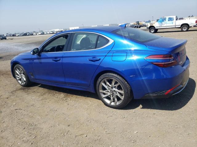 KMTG34TA8NU094373 - 2022 GENESIS G70 BASE BLUE photo 2