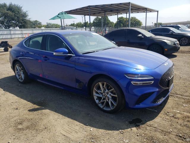 KMTG34TA8NU094373 - 2022 GENESIS G70 BASE BLUE photo 4