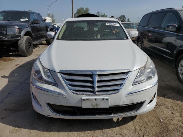 KMHGC4DDXDU235848 - 2013 HYUNDAI GENESIS 3.8L WHITE photo 5