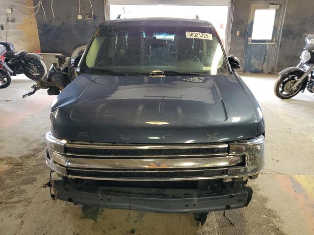 2FMHK6C83JBA10194 - 2018 FORD FLEX SEL BLUE photo 5