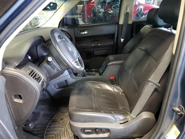 2FMHK6C83JBA10194 - 2018 FORD FLEX SEL BLUE photo 7