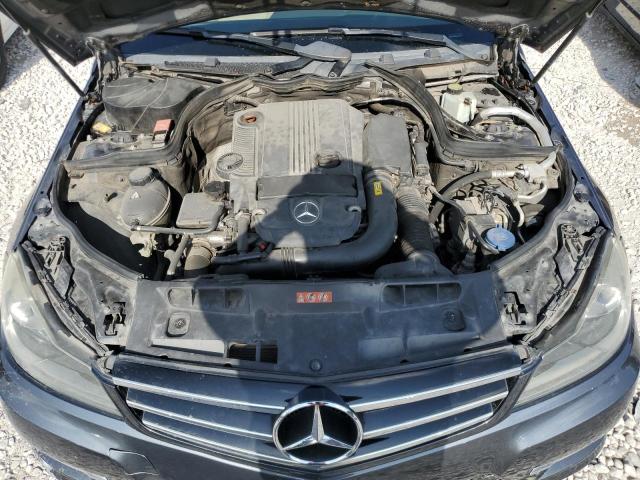 WDDGF4HB0EA958184 - 2014 MERCEDES-BENZ C 250 CHARCOAL photo 11