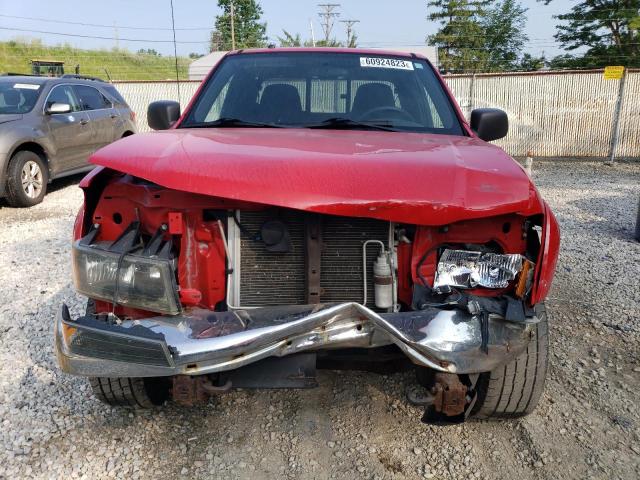 1GTDS19EX78109481 - 2007 GMC CANYON RED photo 5