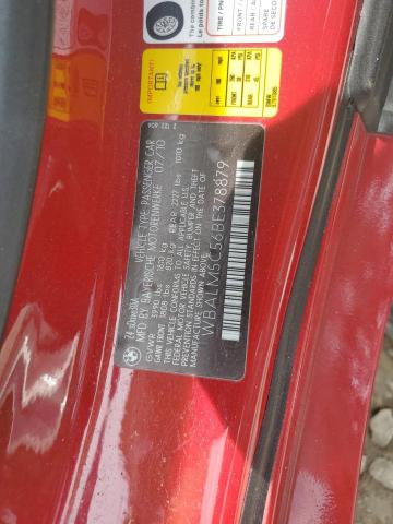 WBALM5C56BE378879 - 2011 BMW Z4 SDRIVE30I Կարմիր լուսանկար 12