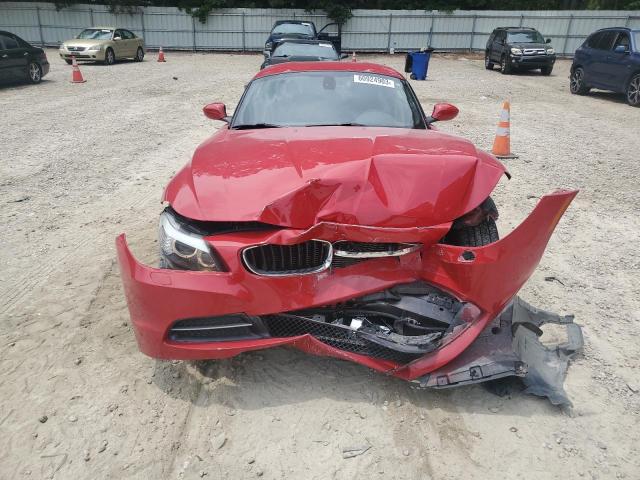 WBALM5C56BE378879 - 2011 BMW Z4 SDRIVE30I RED photo 5