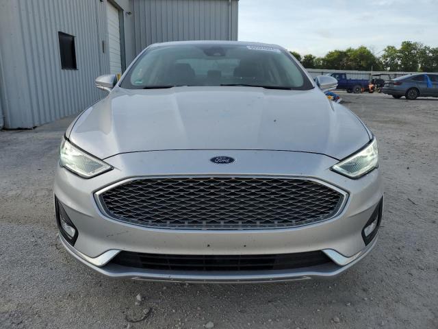 3FA6P0D9XKR207700 - 2019 FORD FUSION TITANIUM SILVER photo 5